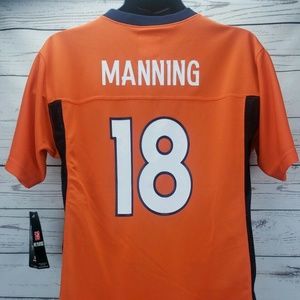 Denver Broncos Manning Jersey Youth Sz Large 14/16
